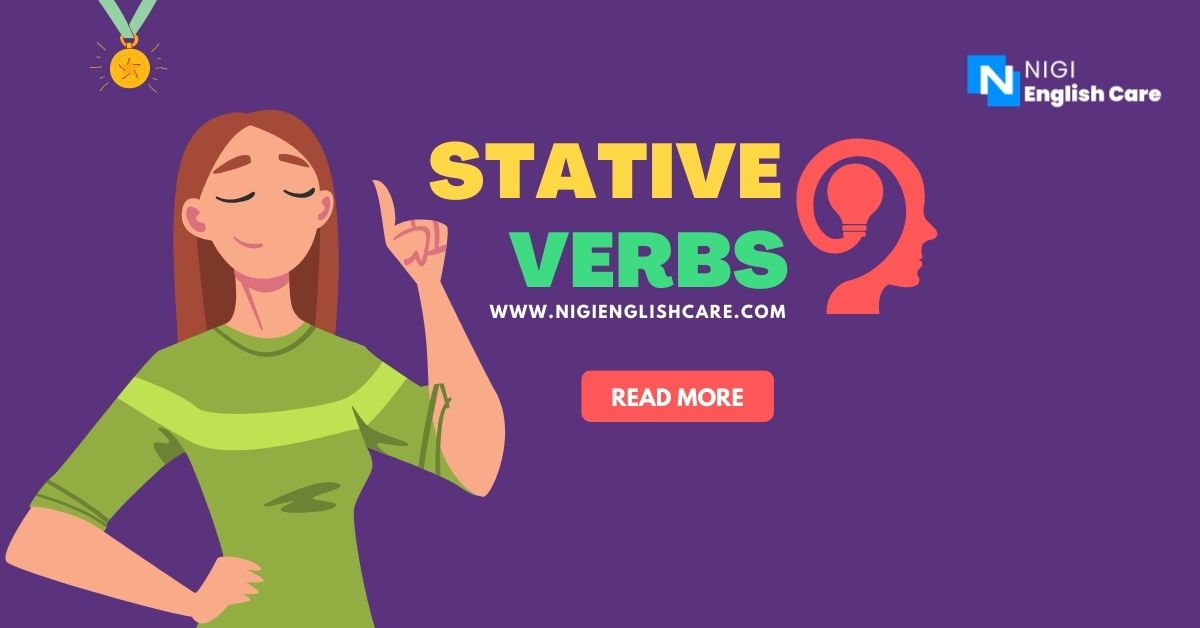 Illustration of stative verbs in a sentence