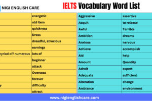 ielts-vocabulary-list