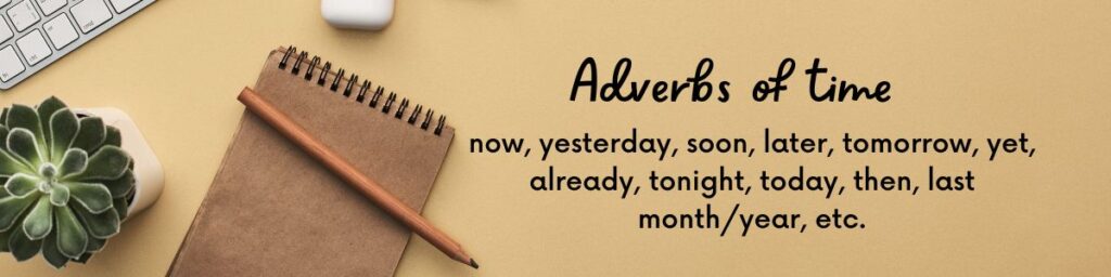 adverbs of time