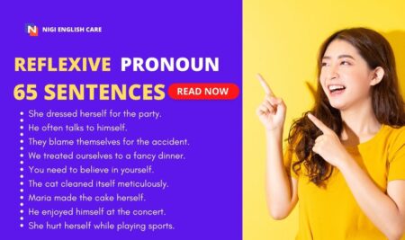 65 Sentences with Reflexive Pronouns